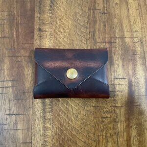 🆕 KMM & Co Autumn Harvest Leather Card Envelope